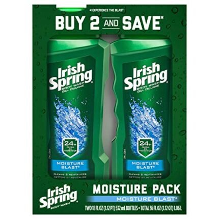 Irish Spring Moisture Blast Body Wash 2 Pack
